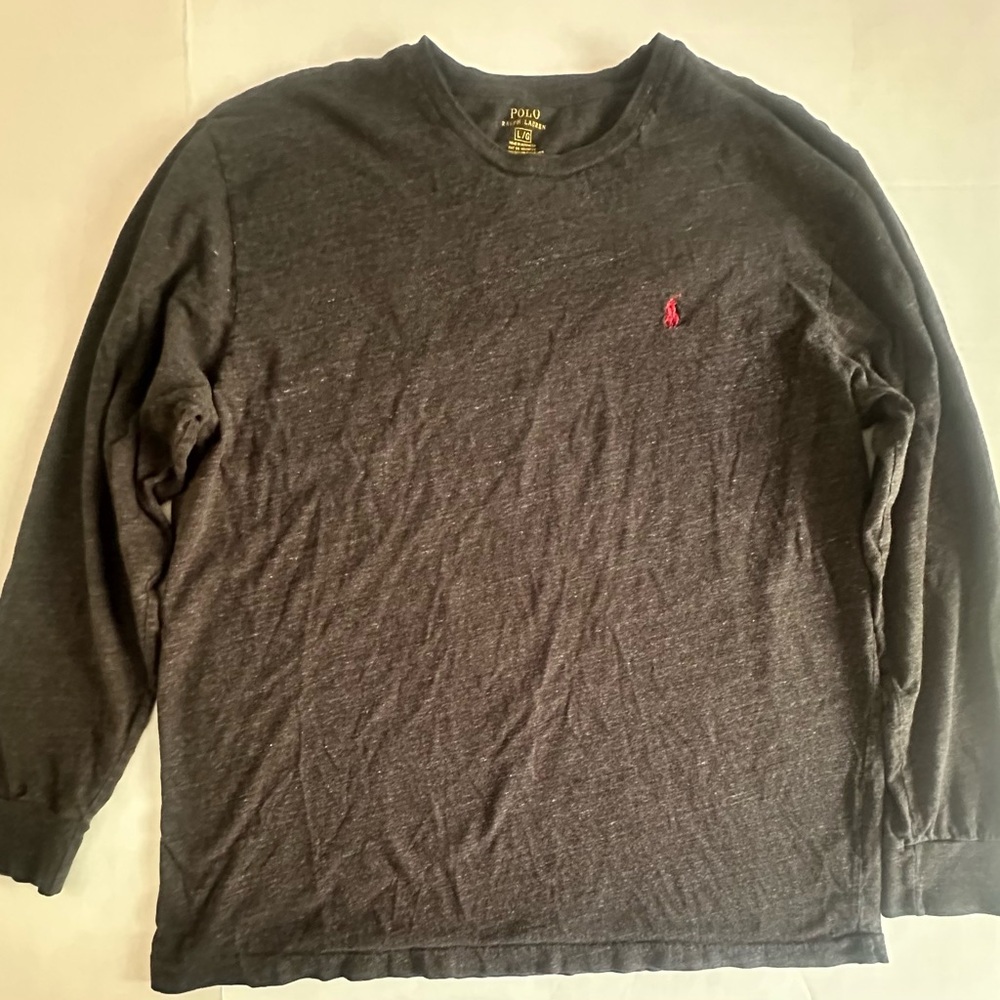 Men’s Ralph Lauren Gray Long Sleeve shirt size L